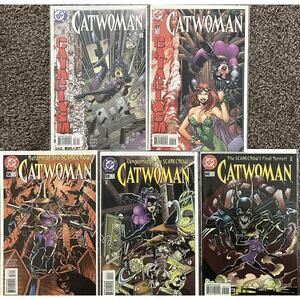 Catwoman 2 Series #56 - 60 (1998 DC) Lot Of 5 Poison Ivy - Batman - Scarecrow